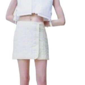 Zara Quilted Puffer Skirt, NWT, Size M